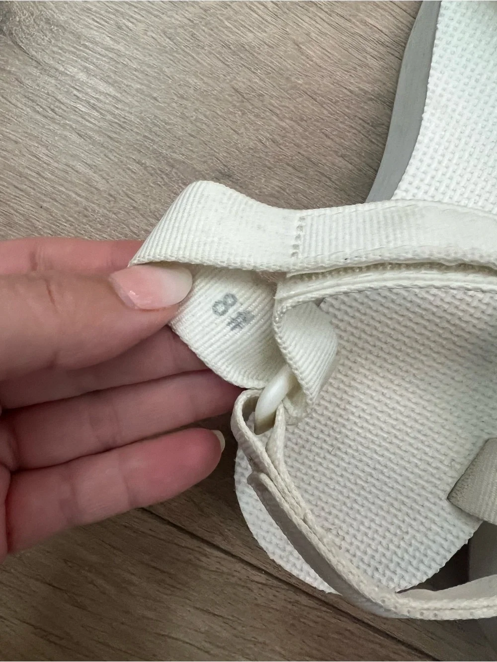 TEVA Flatform Universal Bright White Sandals